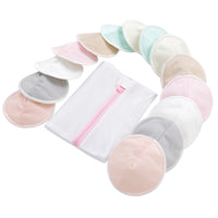 Bumpwell reusable bamboo nursing pads with mesh laundry bag