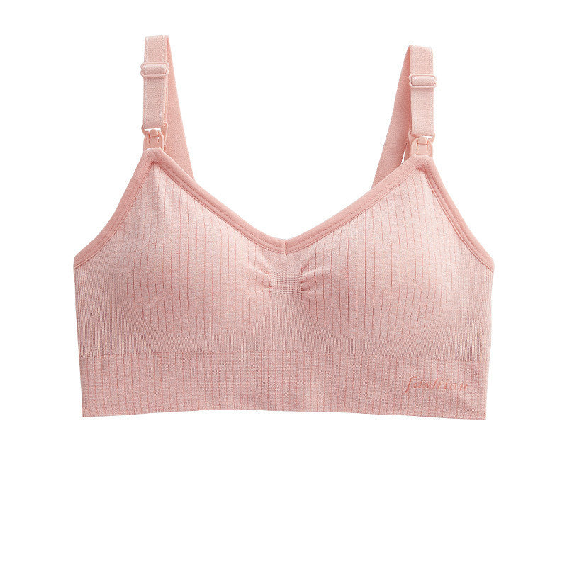 Bumpwell seamless nursing bra, flat lay