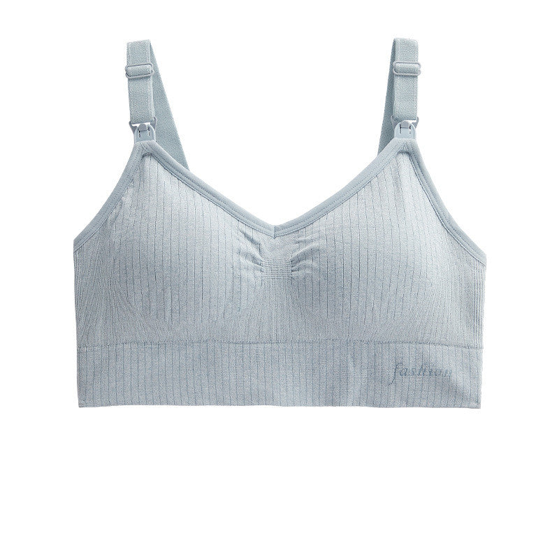 Bumpwell seamless nursing bra, flat lay