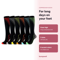 For long days on your feet - Bumpwell compression socks