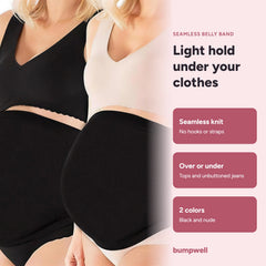 Light hold under your clothes - Bumpwell seamless belly band