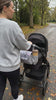 Bumpwell stroller organizer in use